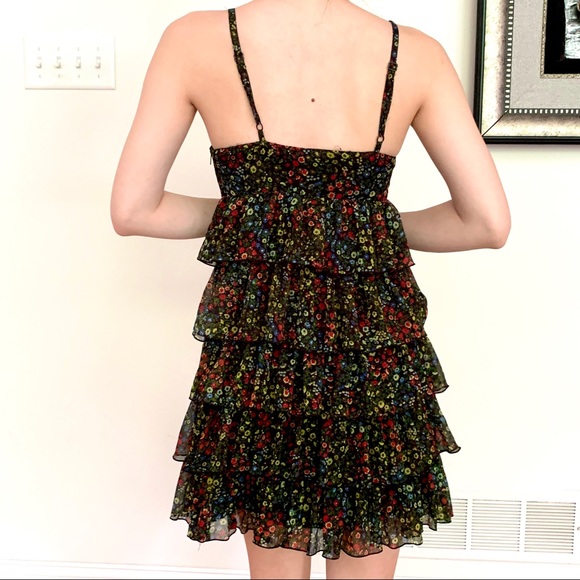 H&M Ruffled Floral Mini Sundress - Picture 2 of 12